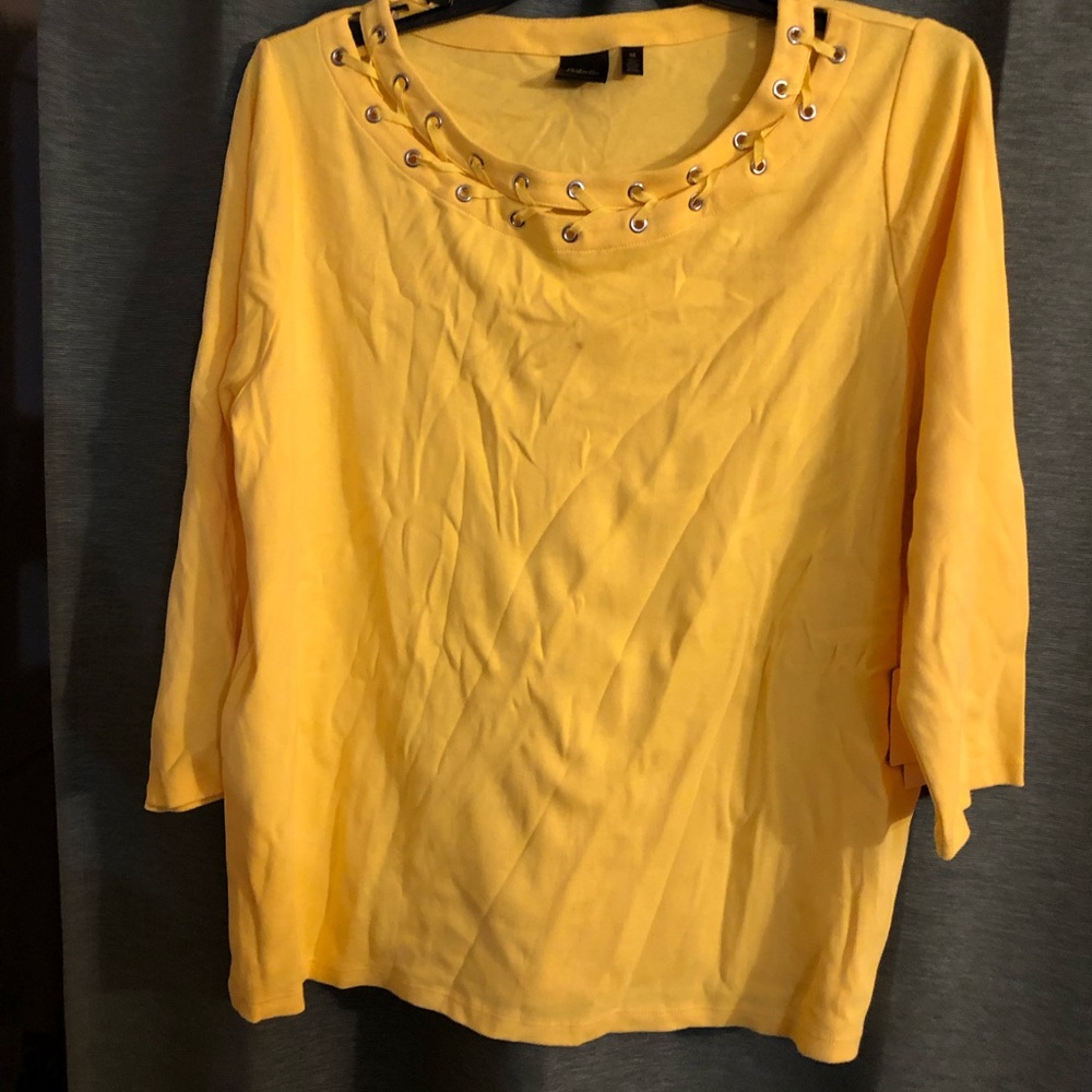 rafaella yellow blouses